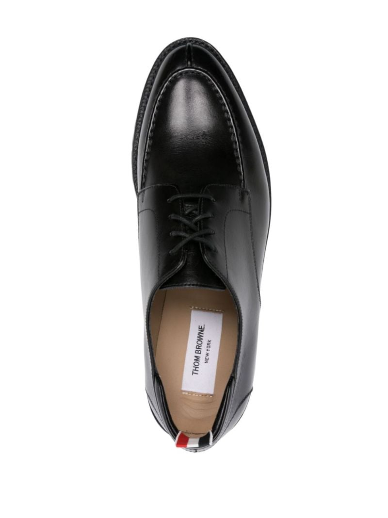 Black Leather Oxford Shoes