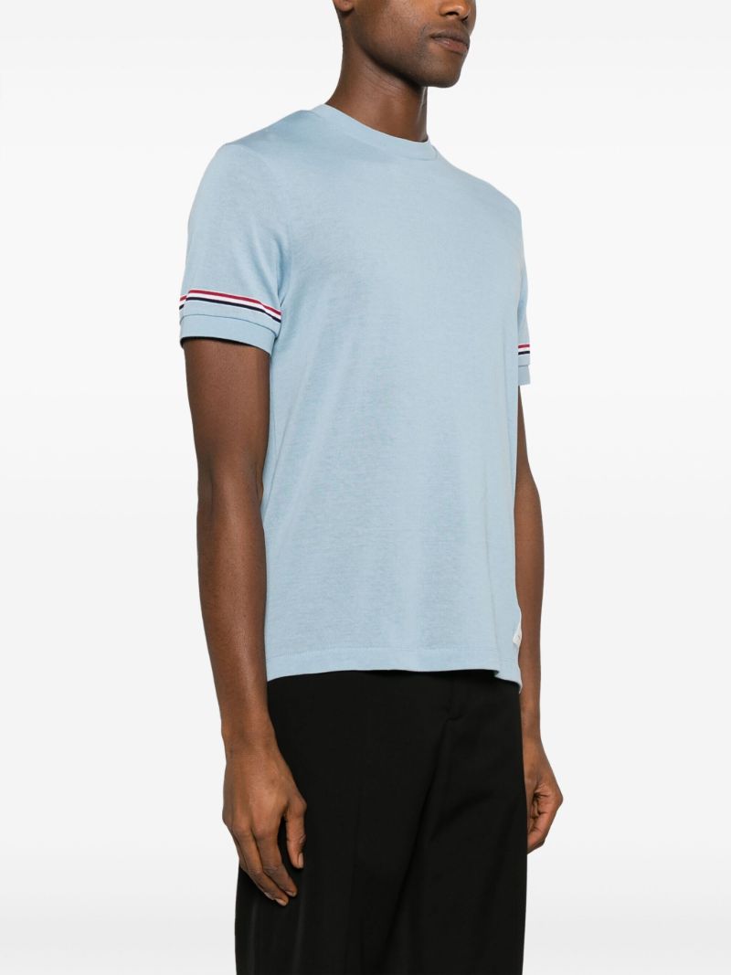 Blue Rwb Cotton T-shirt