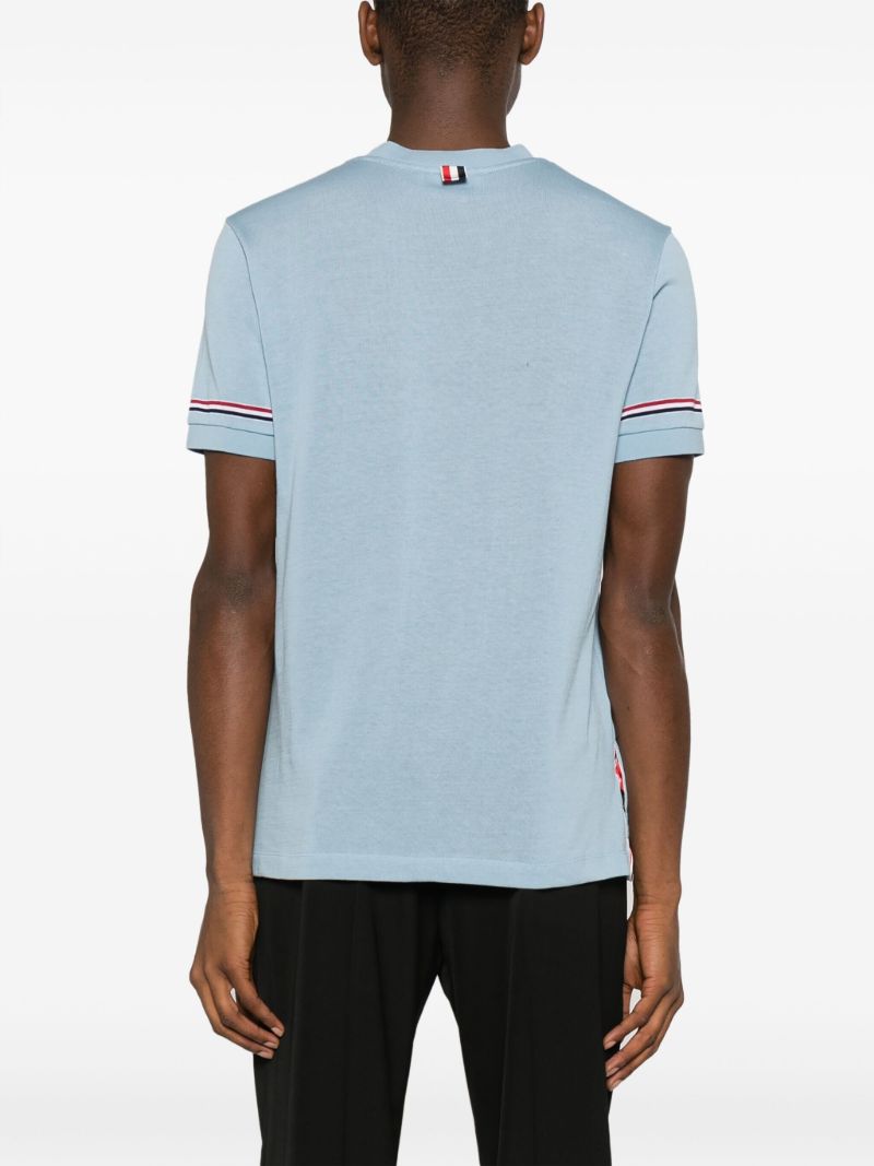 Blue Rwb Cotton T-shirt