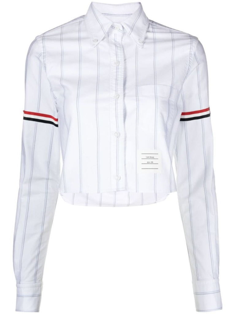 White Striped Shirt