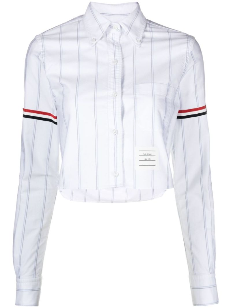 White Striped Shirt