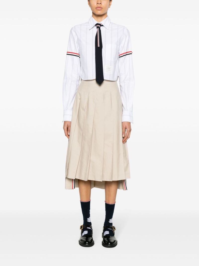 White Striped Shirt