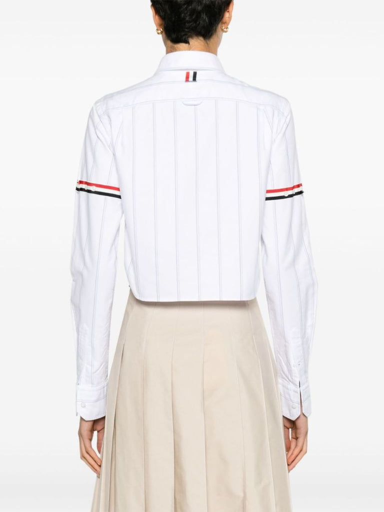 White Striped Shirt