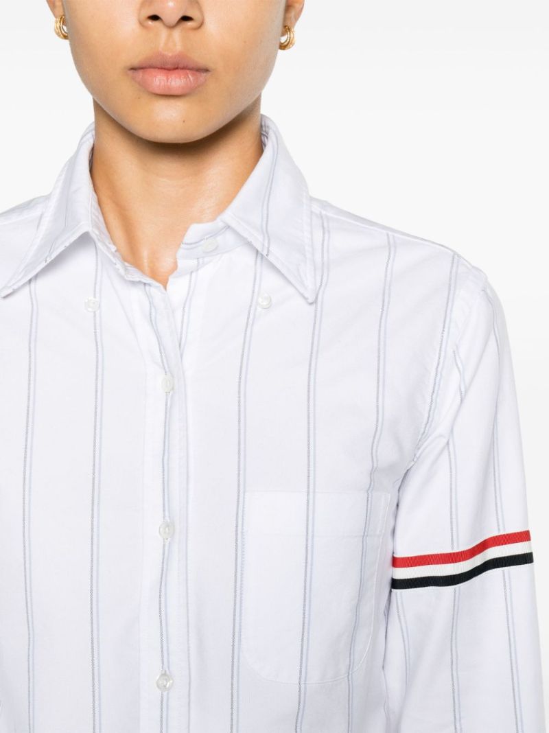 White Striped Shirt