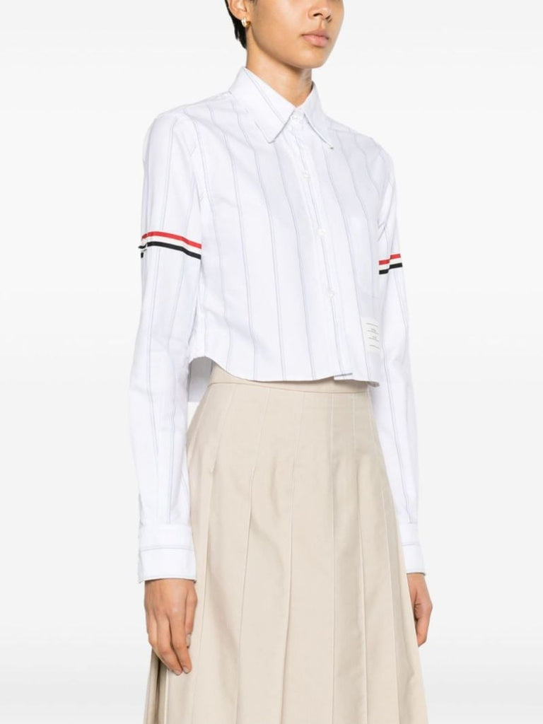 White Striped Shirt