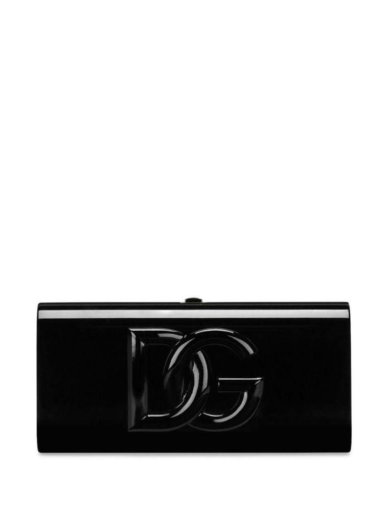 Black Dolce Box Clutch Bag