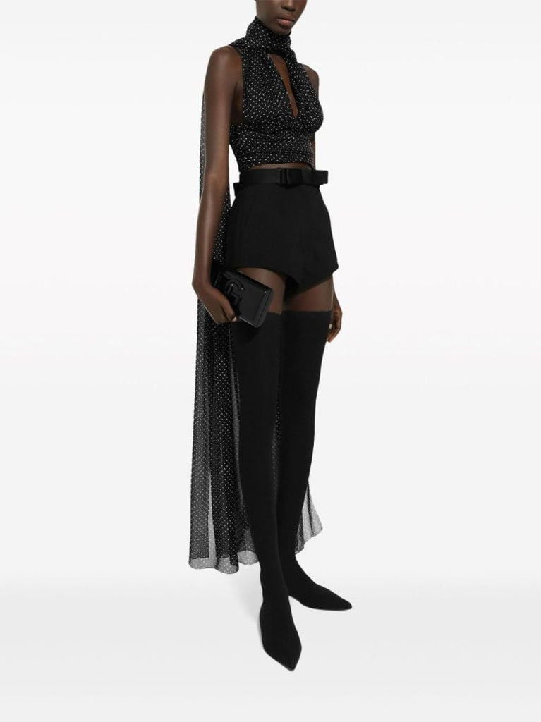 Black Dolce Box Clutch Bag