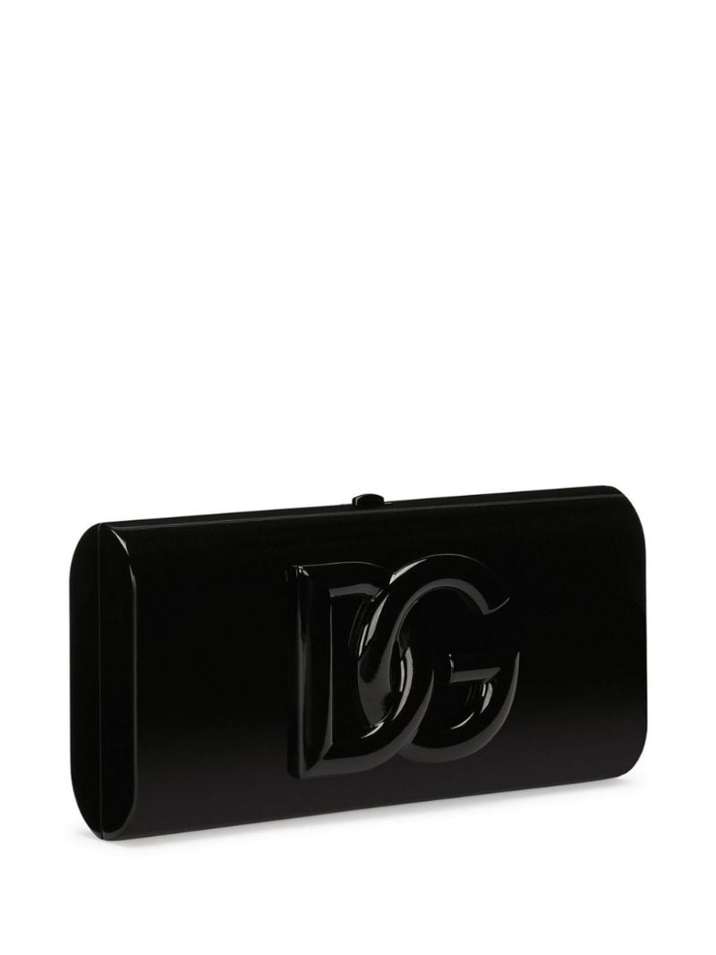 Black Dolce Box Clutch Bag