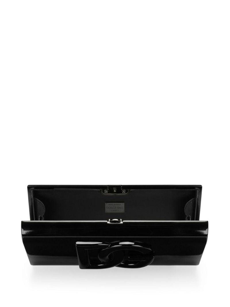 Black Dolce Box Clutch Bag