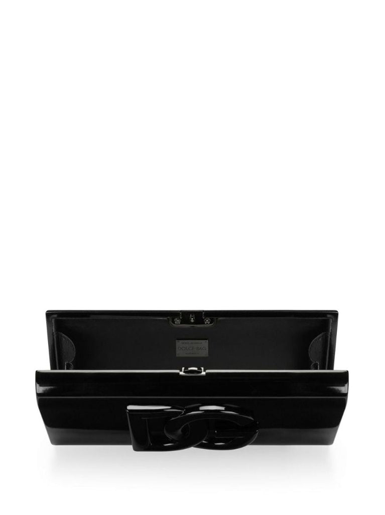 Black Dolce Box Clutch Bag