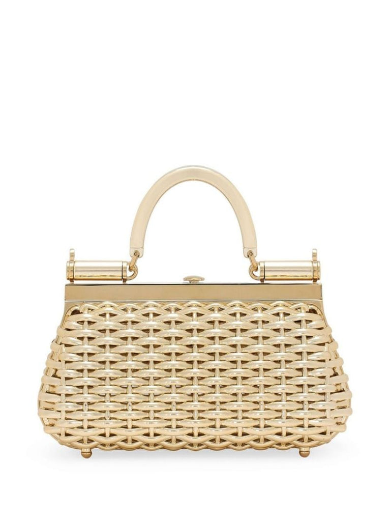 Gold-tone Sicily Box Handbag