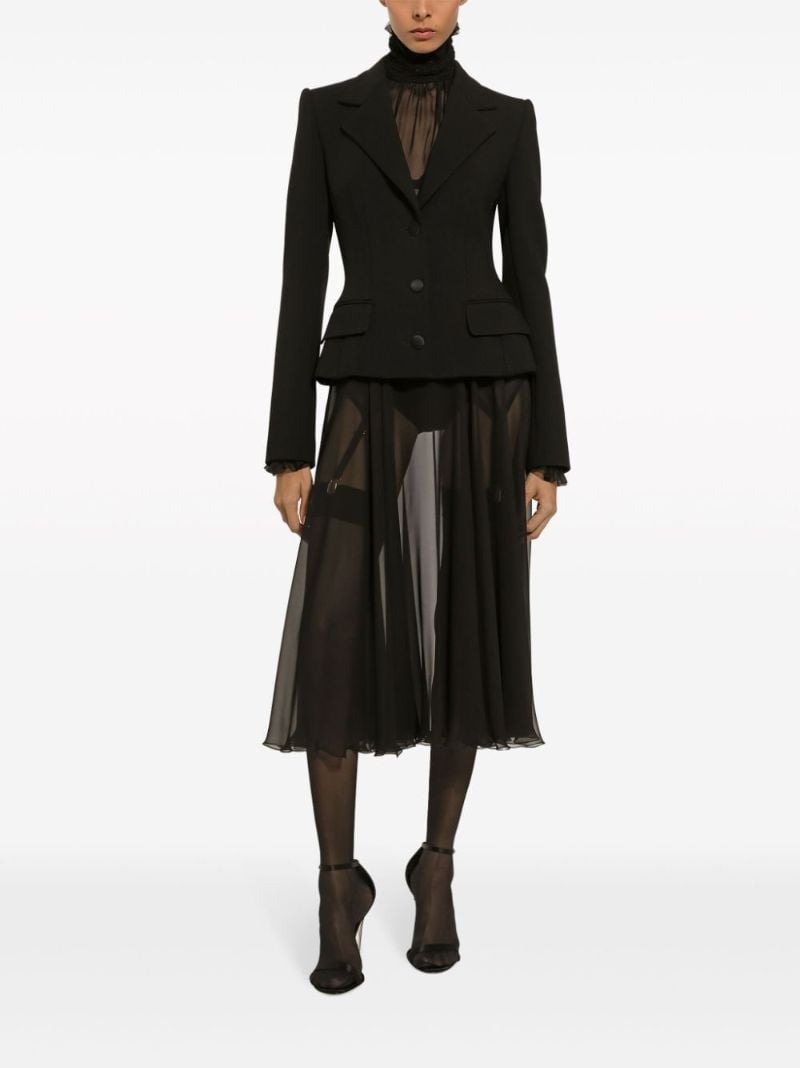 Black Single-breasted Blazer