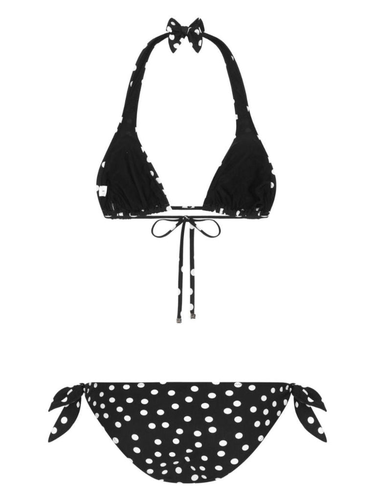 Polka Dot Triangle Bikini