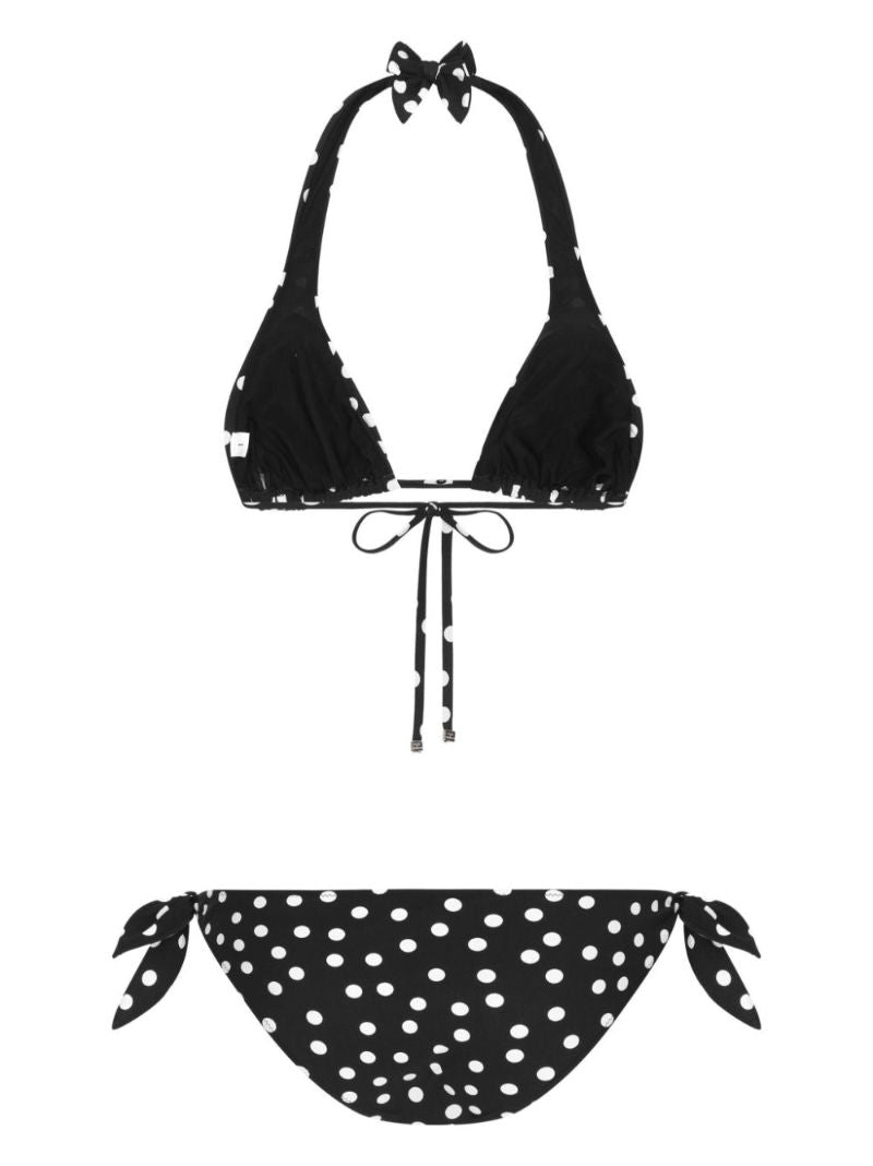 Polka Dot Triangle Bikini