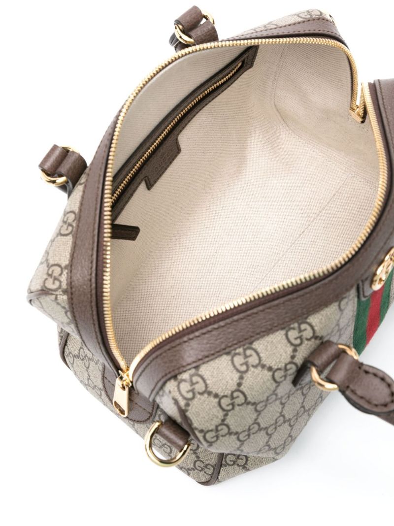 Neutral Ophidia Gg Supreme Tote Bag