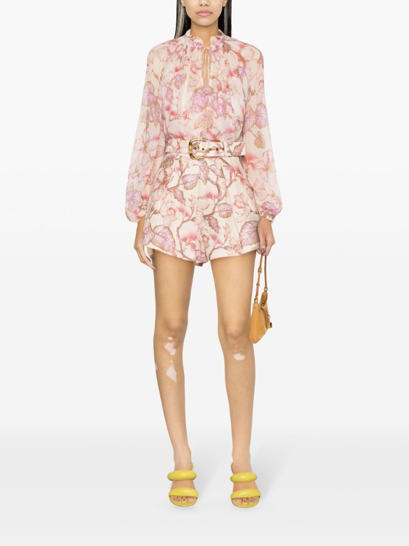 Pink Matchmaker Tuck Shorts