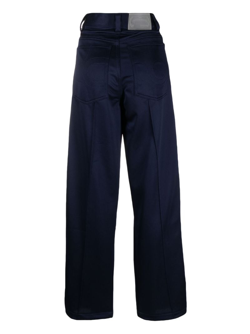 Blue Titan Tape Wide-leg Trousers