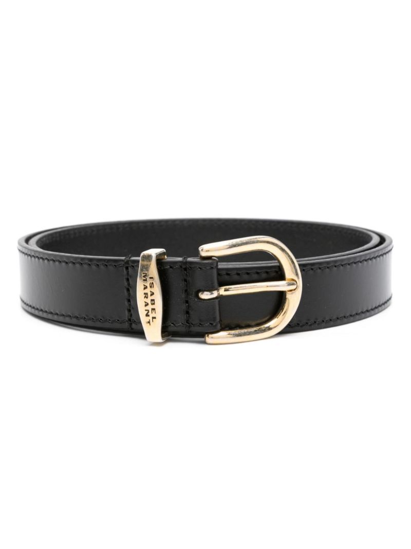 Black Zadd Leather Belt