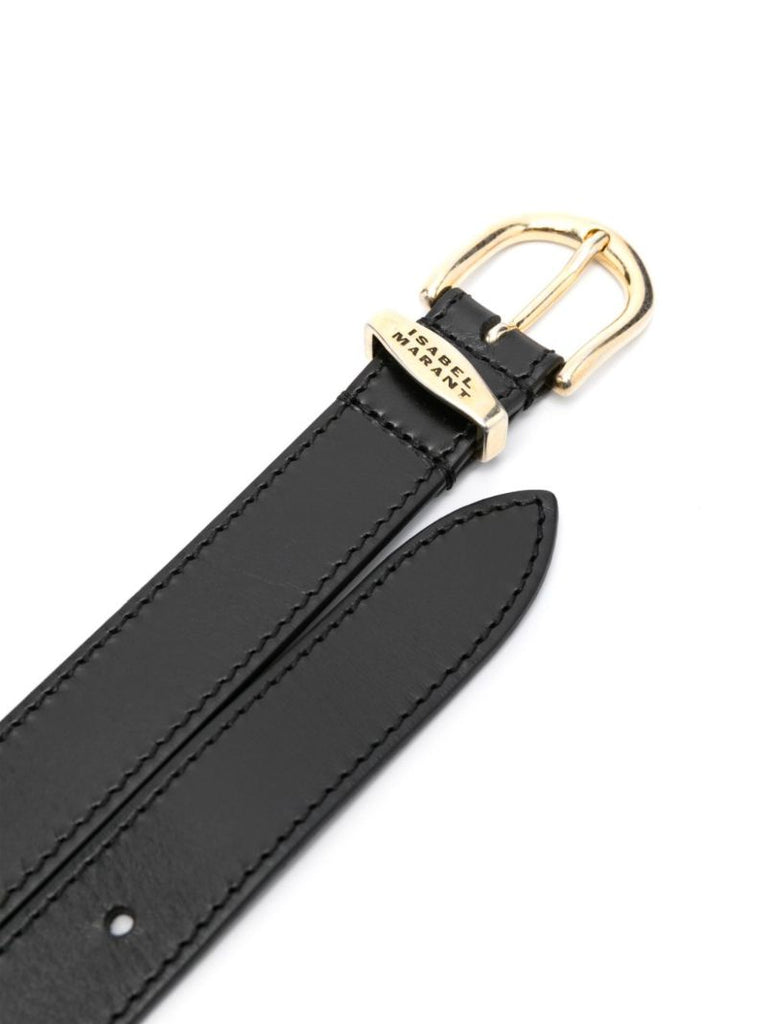 Black Zadd Leather Belt