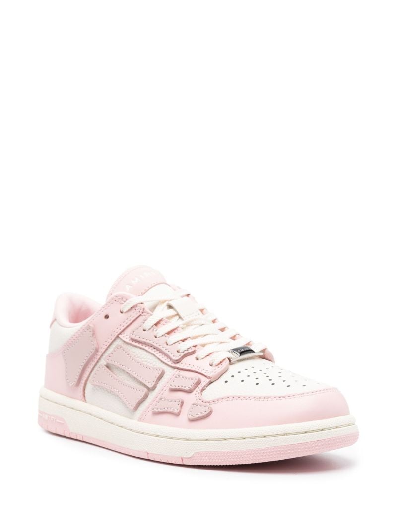 Pink Skeltop Low Top Sneakers