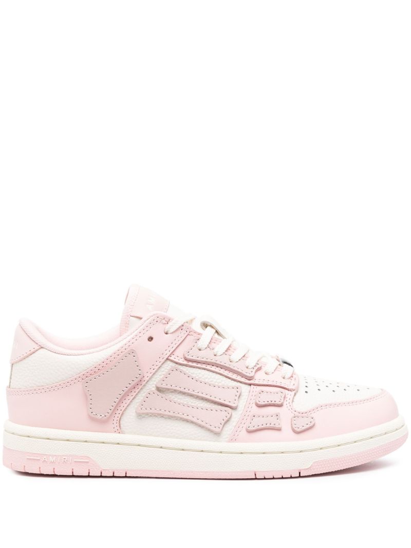 Pink Skeltop Low Top Sneakers