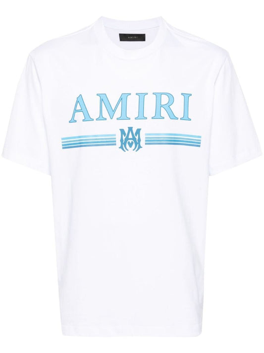 White Logo-print Cotton T-shirt