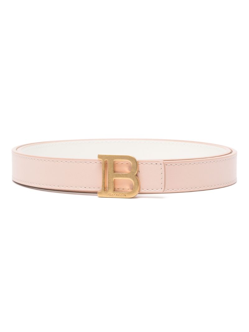 Pink B-belt Reversible Leather Belt