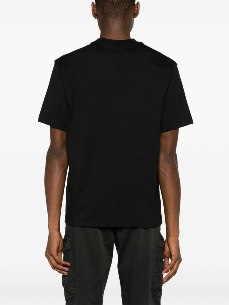 Black Ma Bar-print Cotton T-shirt