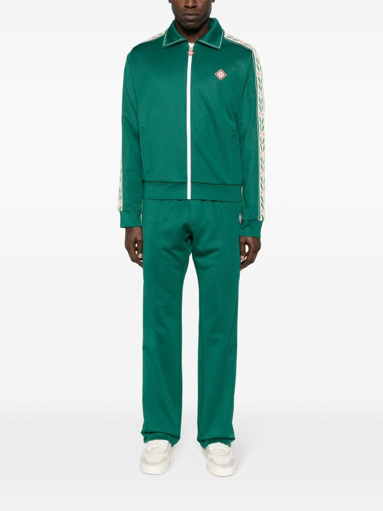 Green Logo-appliquÃ_x0083_Â© Track Pants