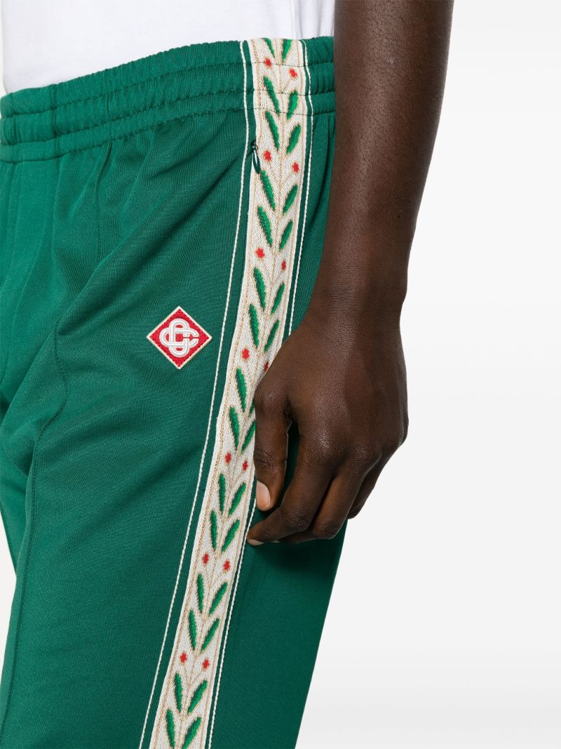Green Logo-appliquÃ_x0083_Â© Track Pants