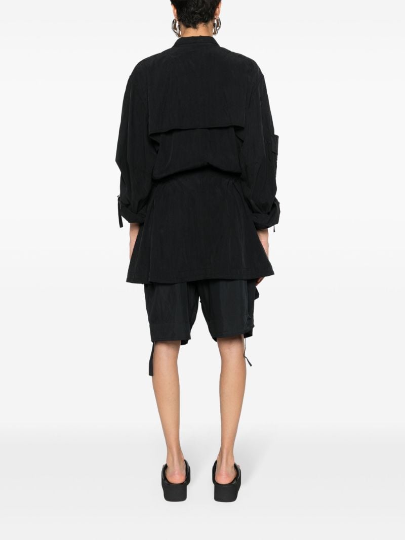 Black Hanel Lyocell Coat