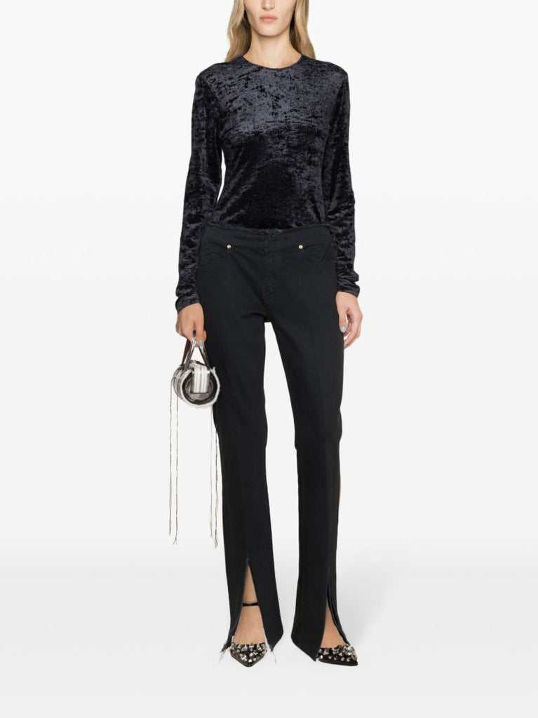 Black Velvet Long-sleeve T-shirt