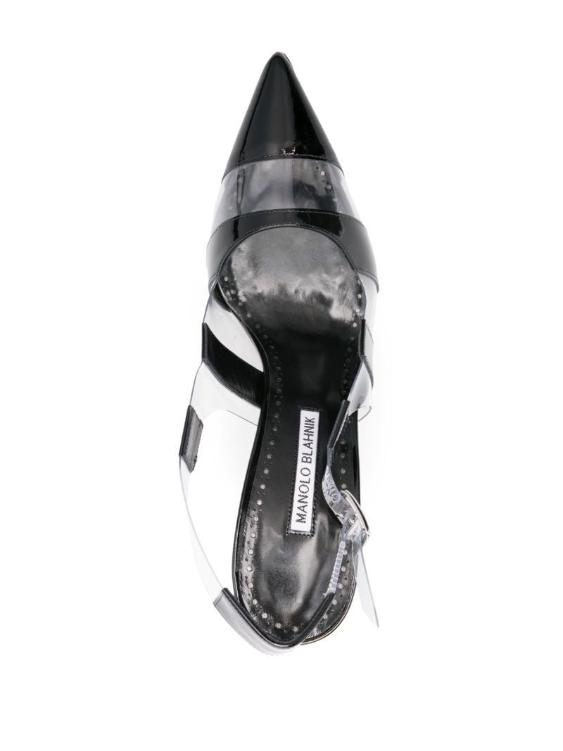 Black Uxra 70 Striped Pumps