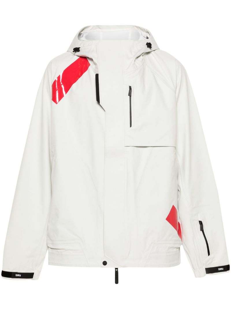 Grey Axon Waterproof Ski Jacket