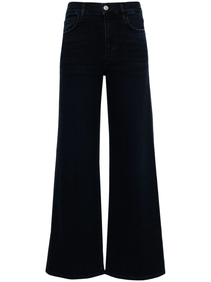 Blue Le Slim Palazzo Wide-leg Jeans