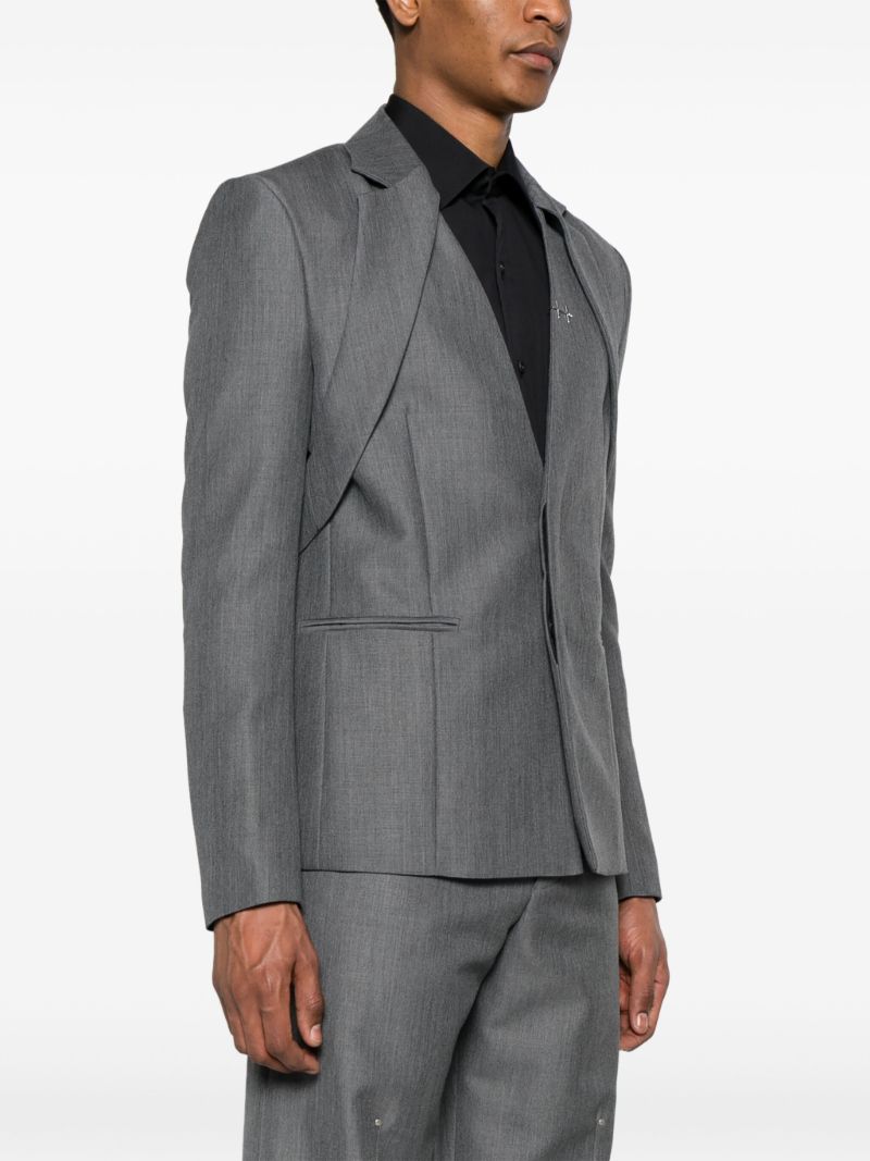 Grey Kinetics Deconstructed Blazer