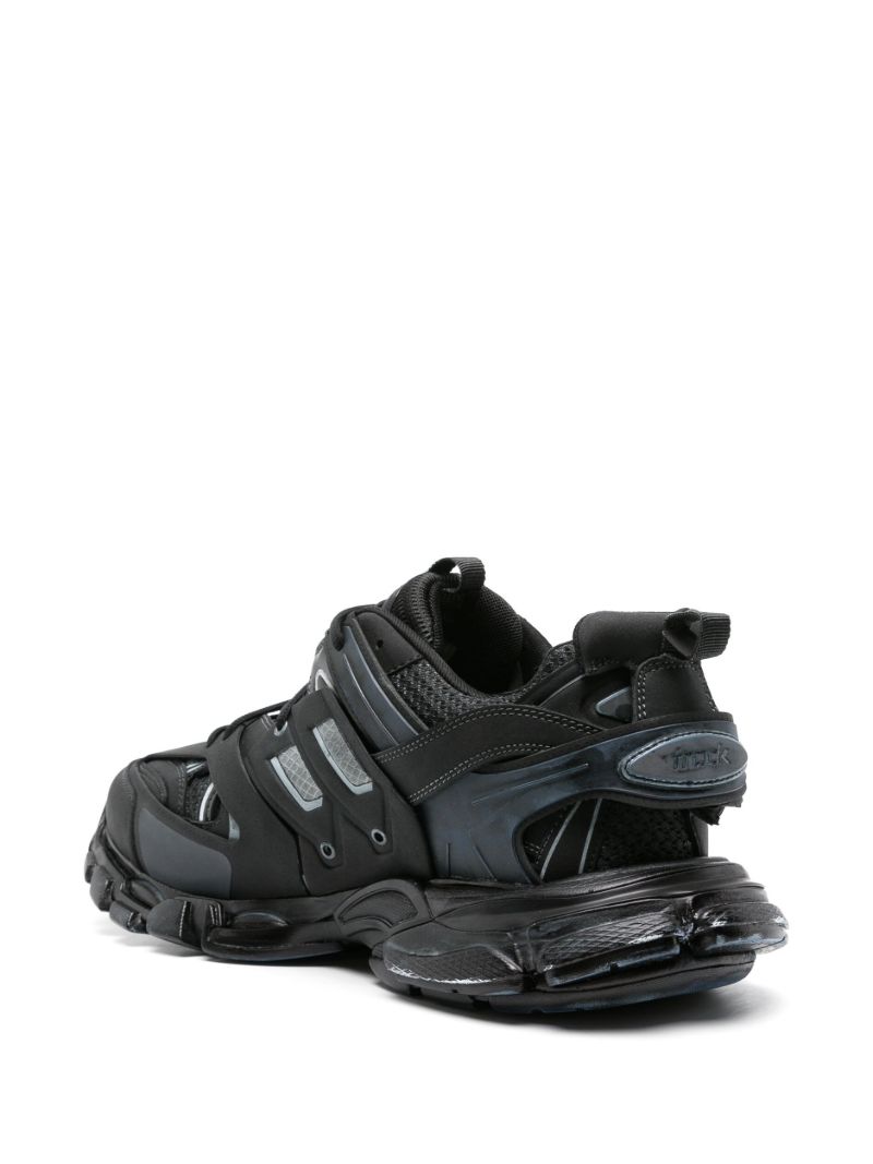 Black Track Low Top Sneakers