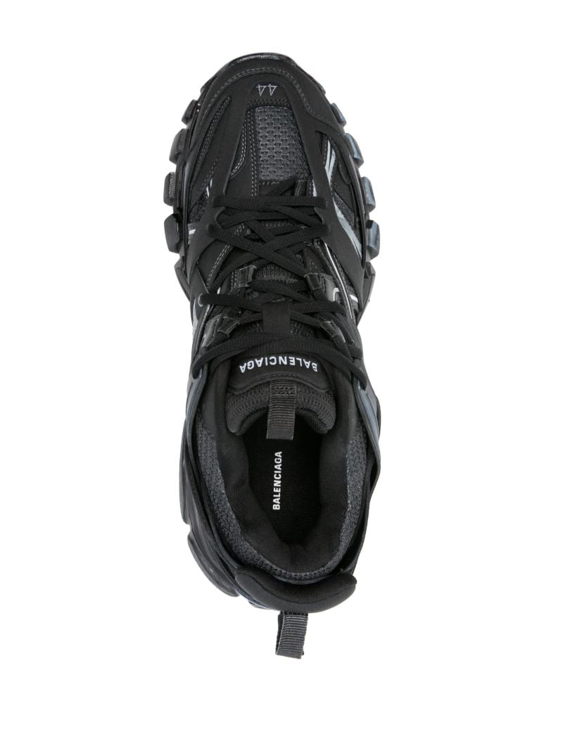 Black Track Low Top Sneakers