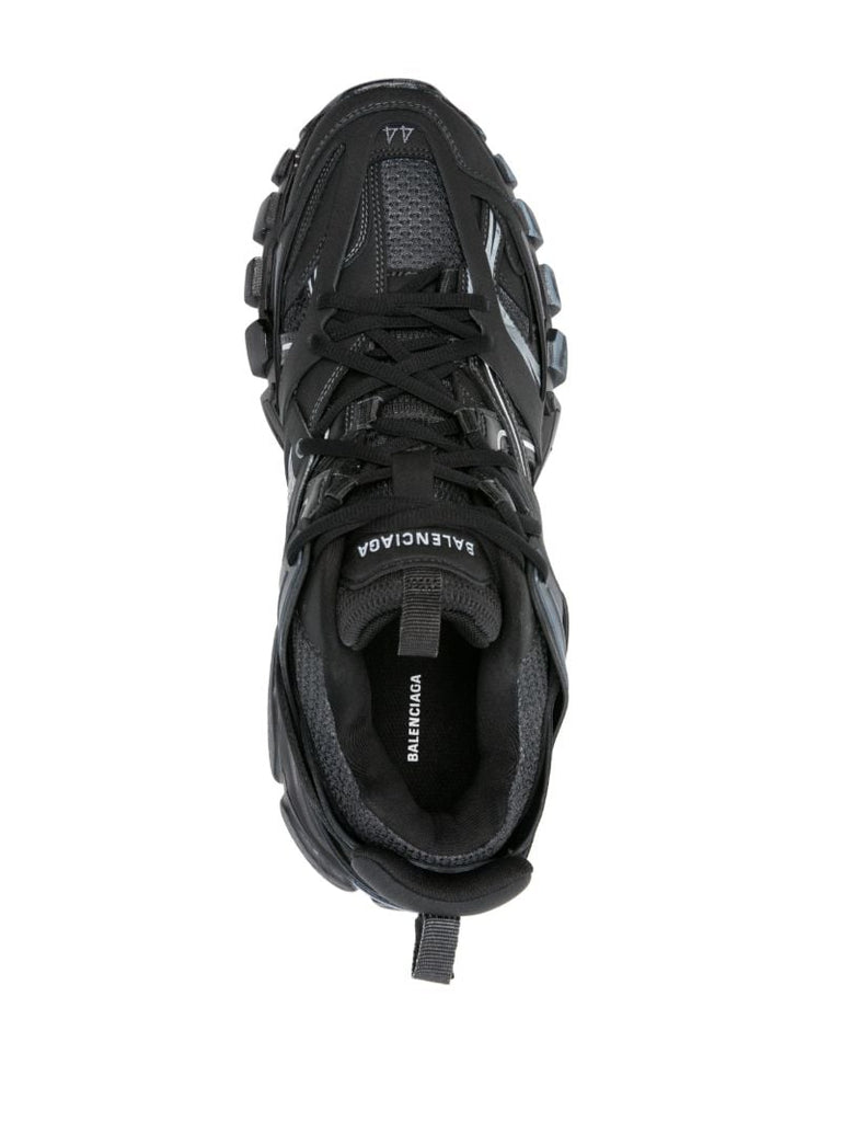 Black Track Low Top Sneakers