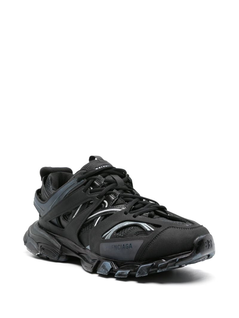 Black Track Low Top Sneakers
