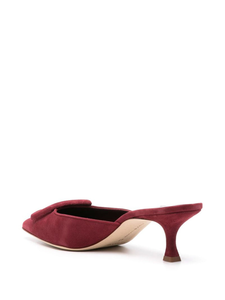 Red Maysale 50mm Mules