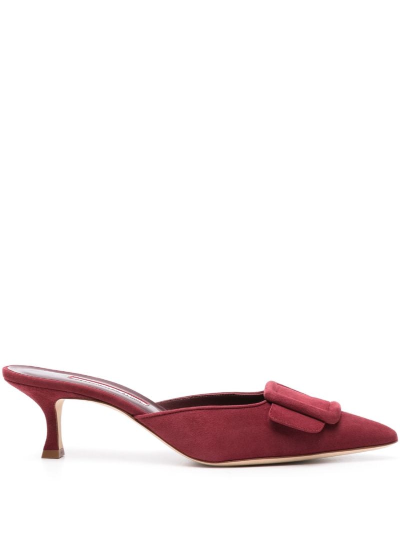 Red Maysale 50mm Mules