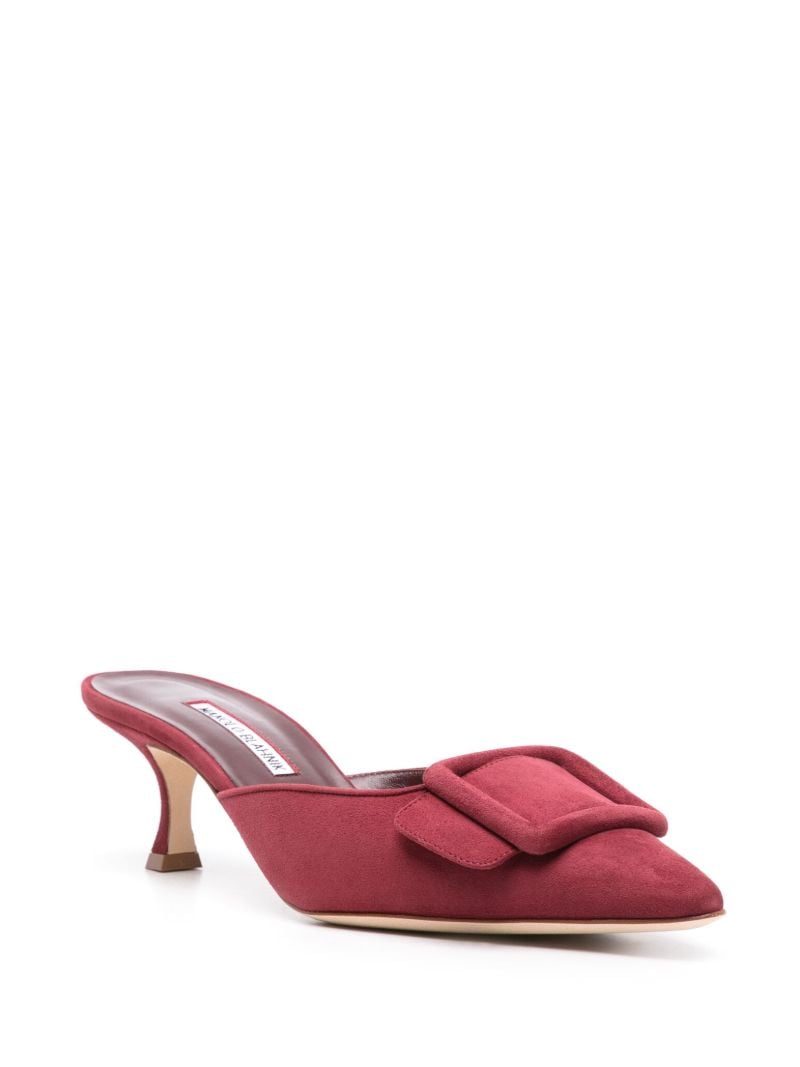 Red Maysale 50mm Mules