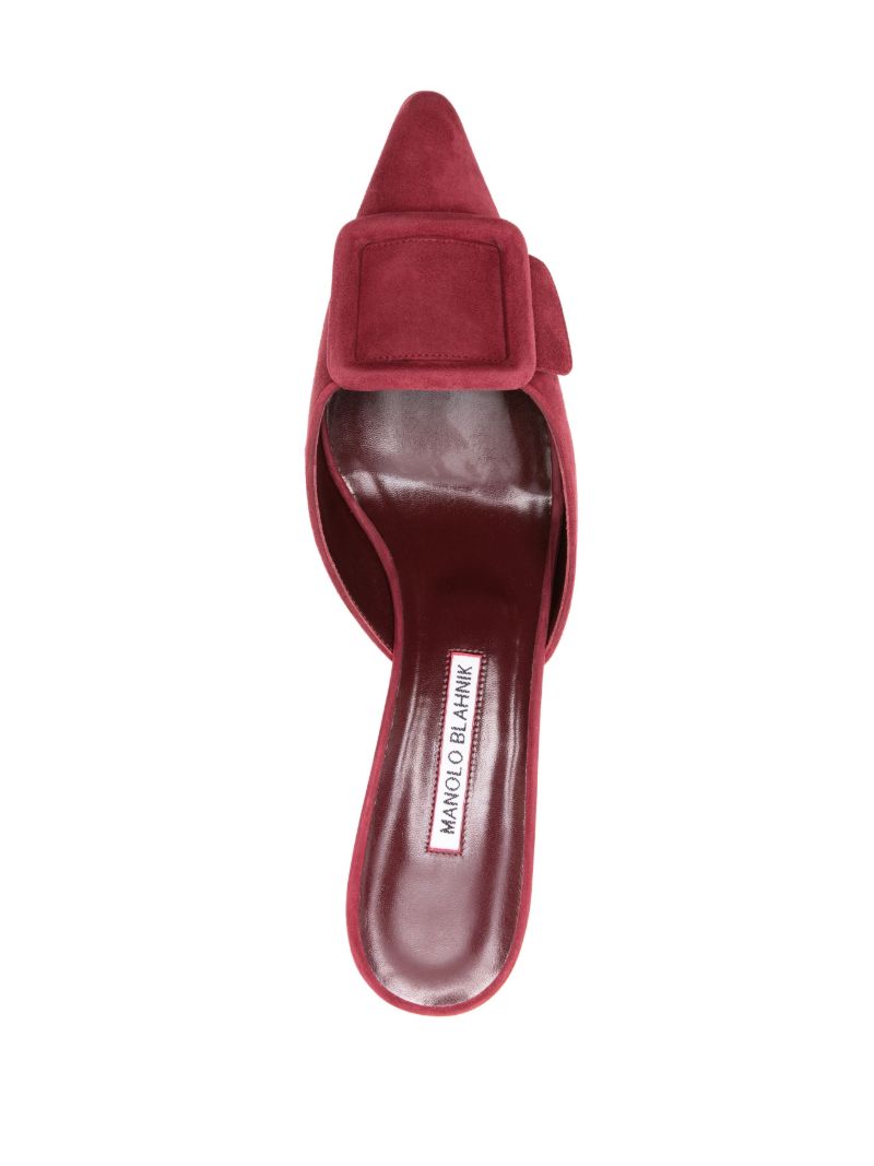 Red Maysale 50mm Mules