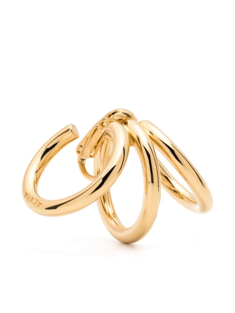 Gold-tone Small Loop Earring