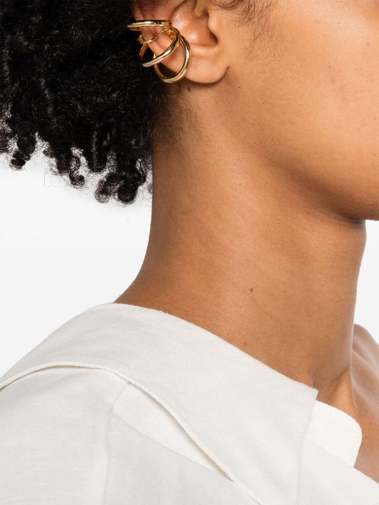 Gold-tone Small Loop Earring