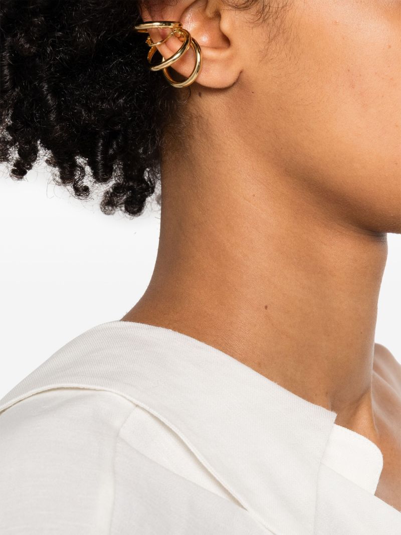 Gold-tone Small Loop Earring