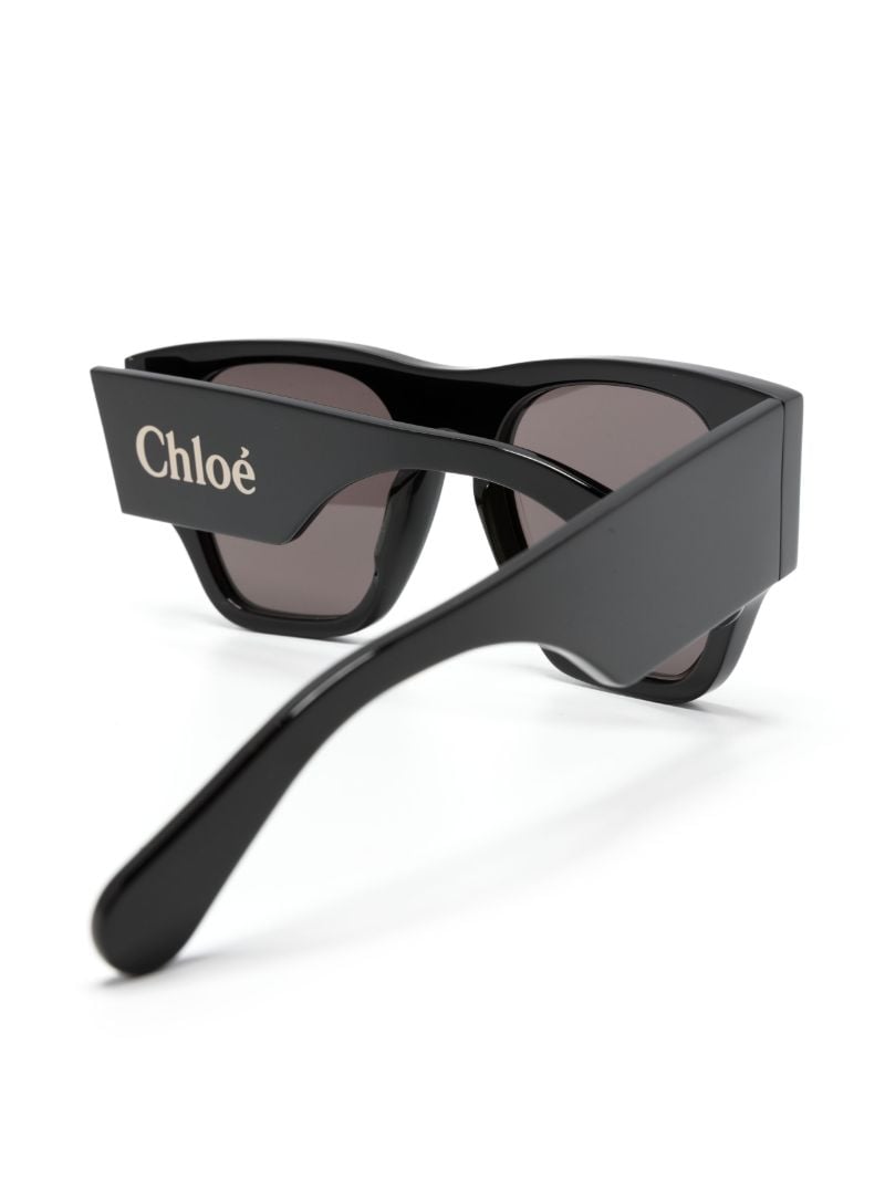 Black Naomy Square-frame Sunglasses
