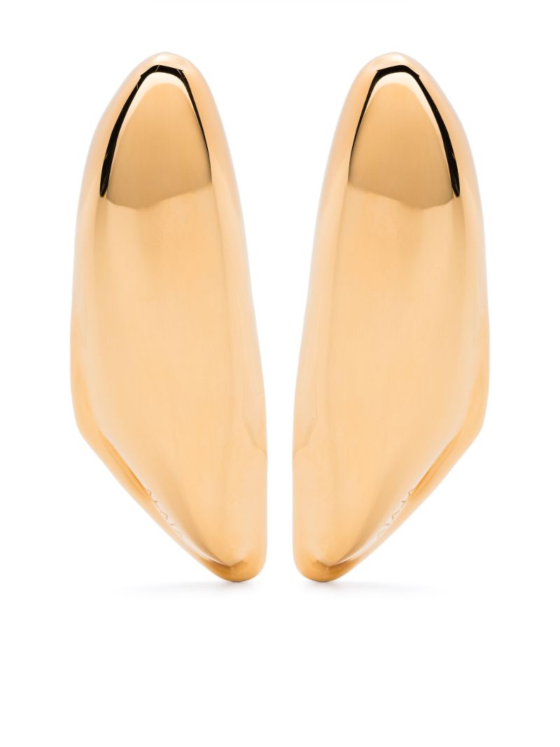 Gold-tone Bumpr Drop Earrings