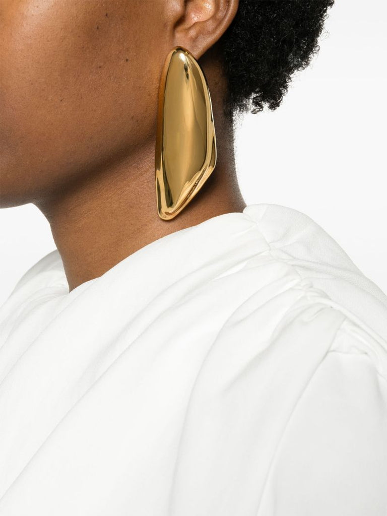 Gold-tone Bumpr Drop Earrings